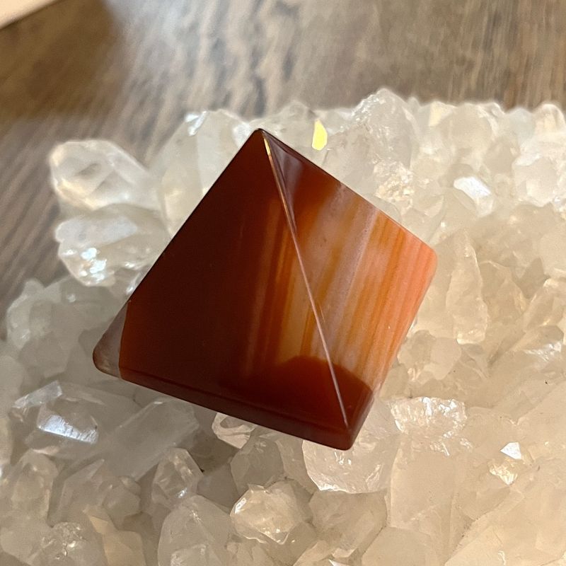 Carnelian Pyramid 35mm