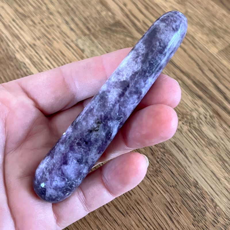 Lepidolite Wand 'A' - 9.8cm