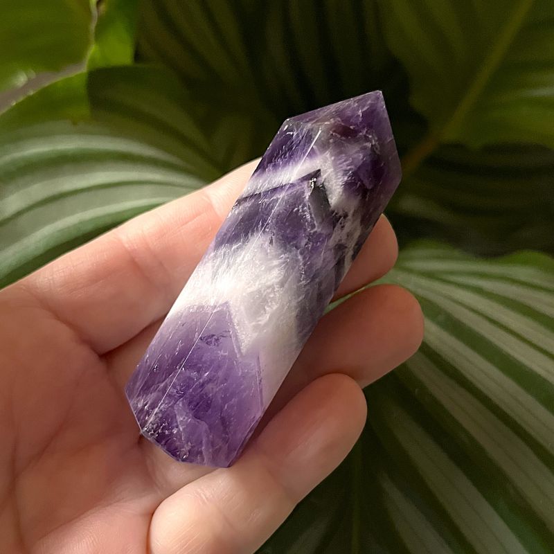 Chevron Amethyst Point  'E' - 7.3cm