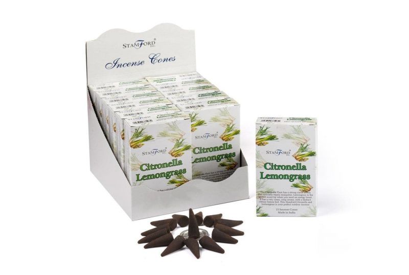 Citronella Lemon Grass Incense Cones