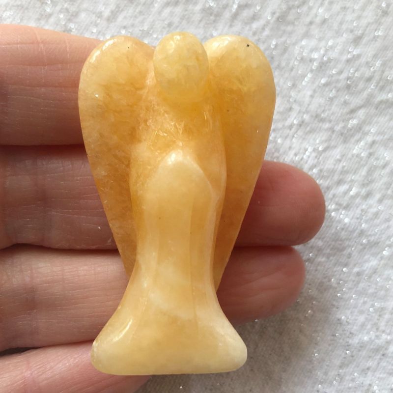 Honey Gold Calcite 50mm Angel