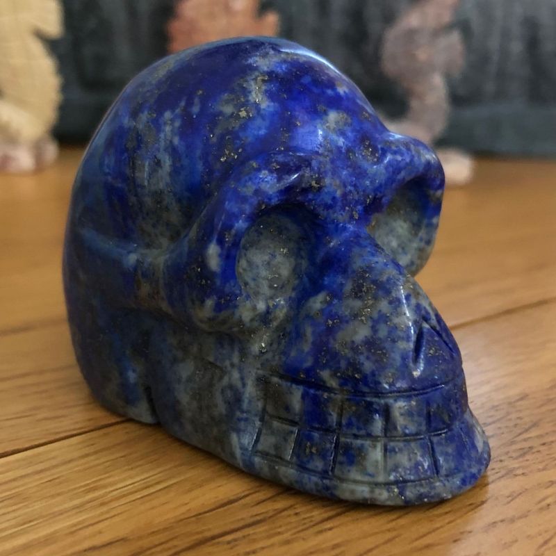 Lapis Lazuli Skull  42mm