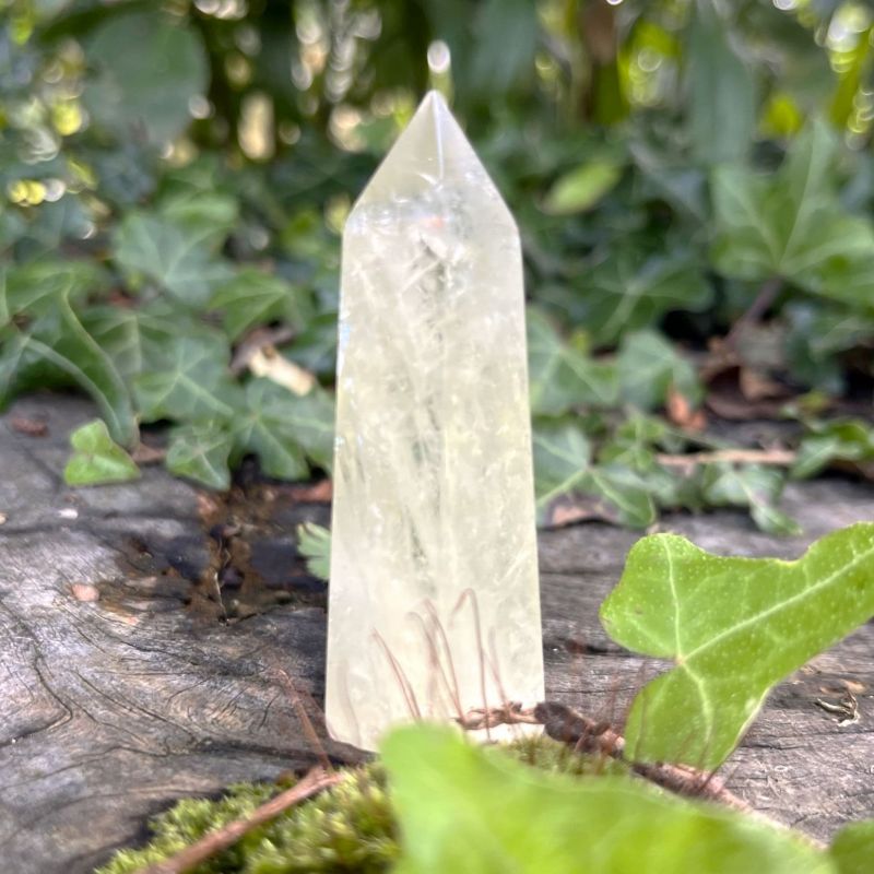 Lemon Quartz Point 'A' -  6.3cm