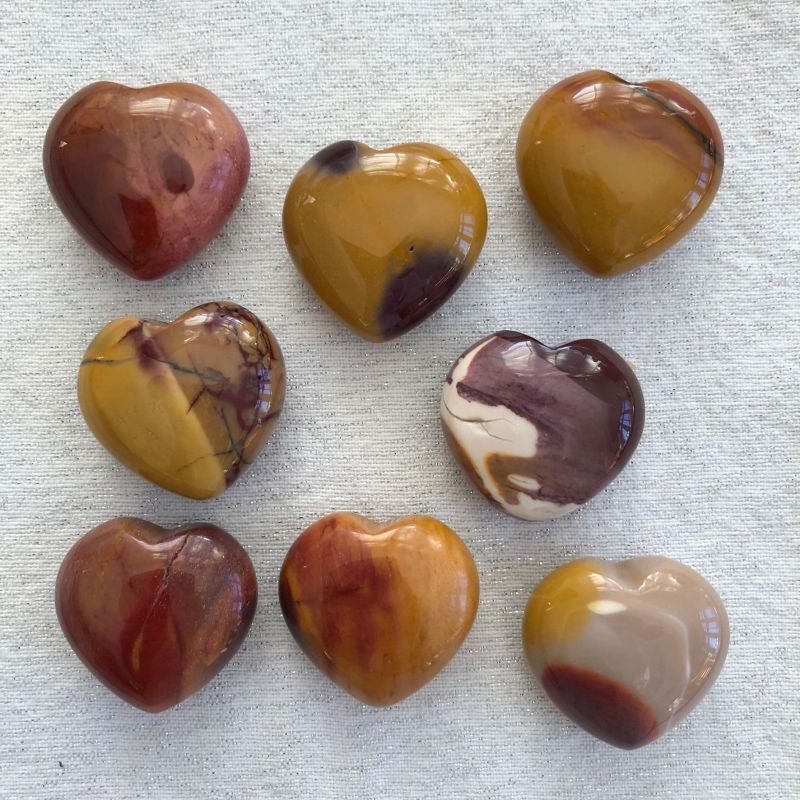 Mookaite Heart 30mm