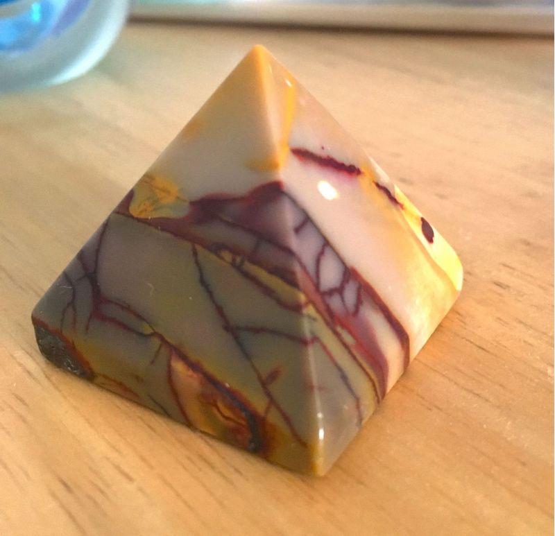 Mookaite Pyramid 'B' - 35mm