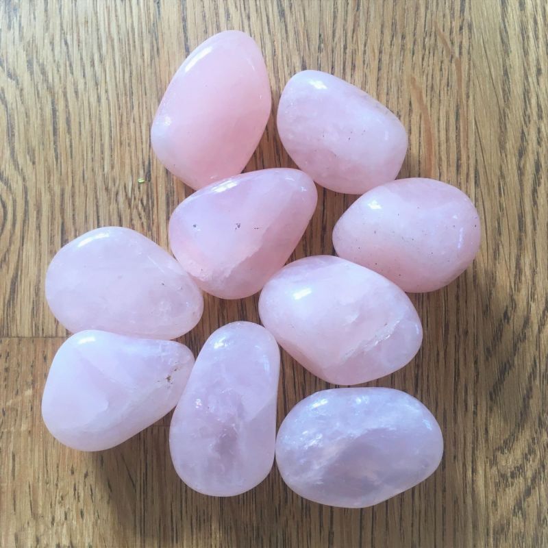 Rose Quartz Tumblestone  (large)