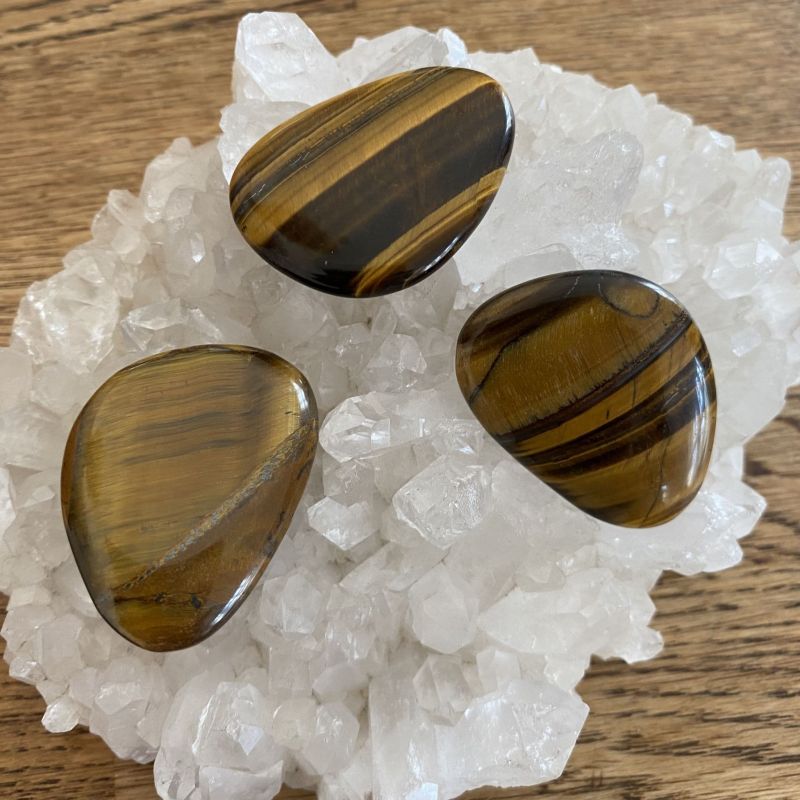 Tiger Eye Thumbstone