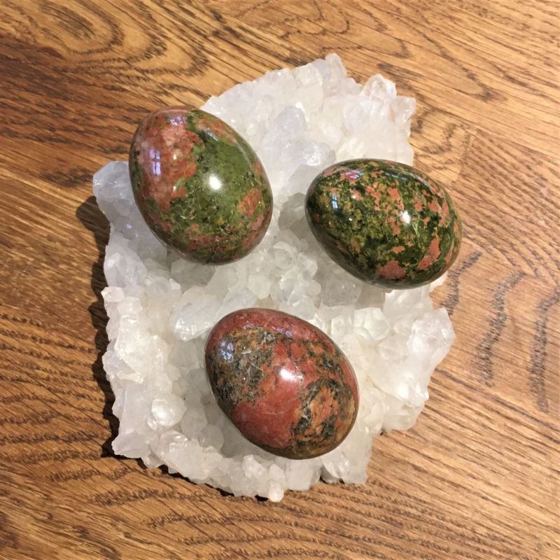 Unakite Egg - 4.7cm