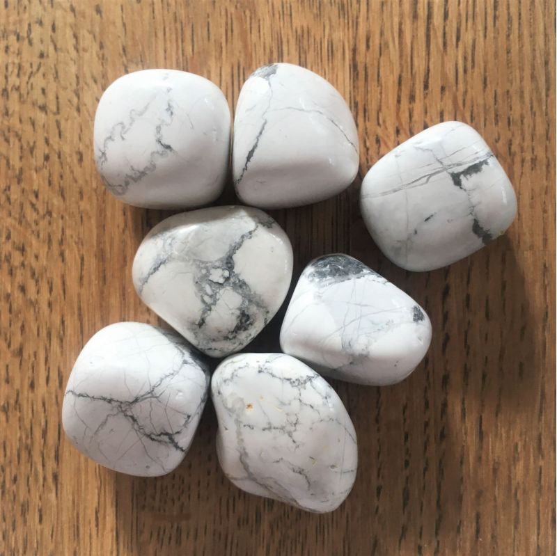 White Howlite Tumblestone (large)