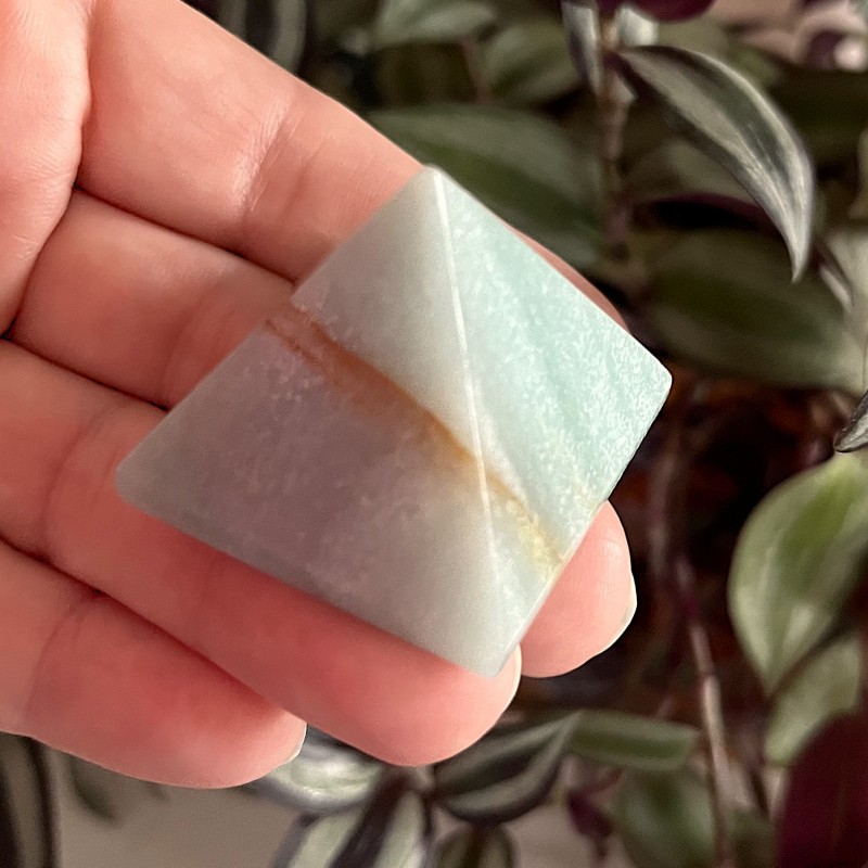 Amazonite Pyramid 'C' - 35mm