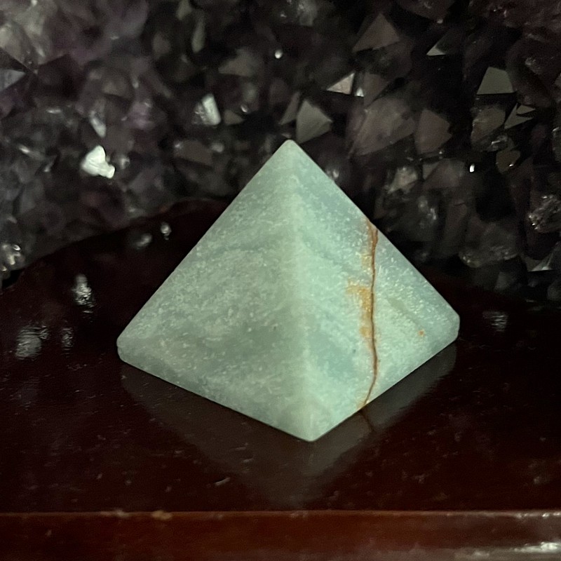 Amazonite Pyramid 'C' - 35mm