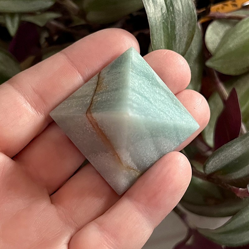 Amazonite Pyramid 'C' - 35mm