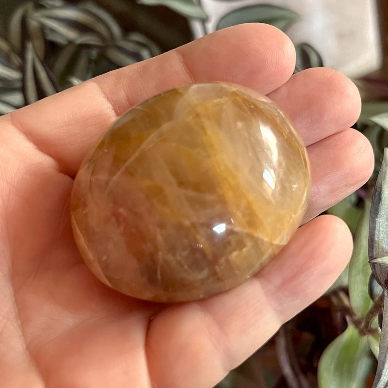 Golden Healer / Yellow Quartz Pebble - 5cm