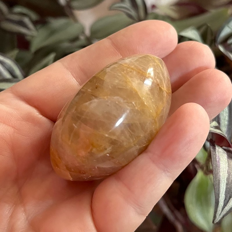 Golden Healer / Yellow Quartz Pebble - 5cm