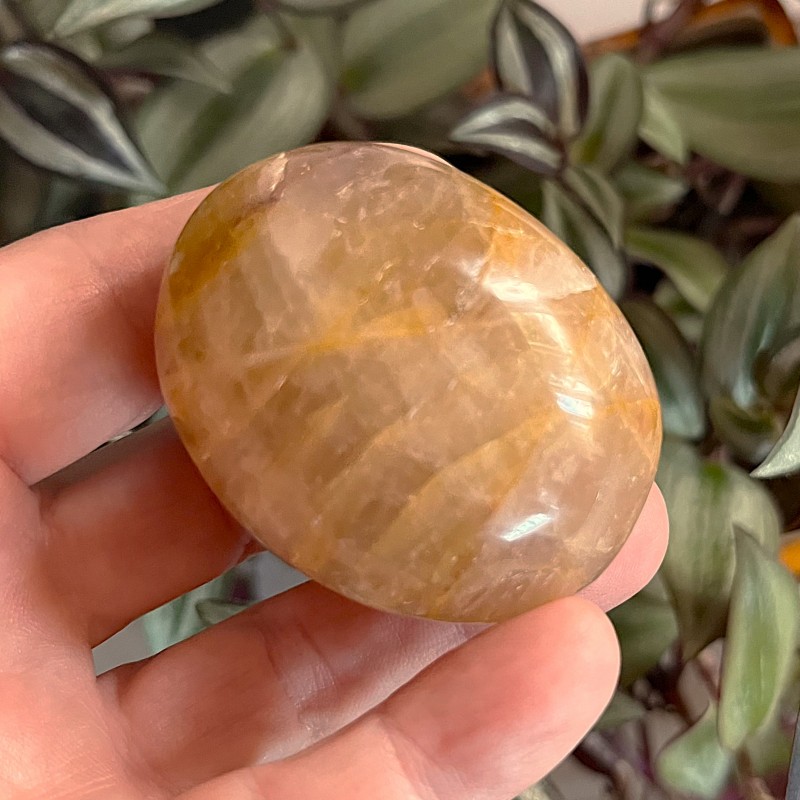 Golden Healer / Yellow Quartz Pebble - 5cm