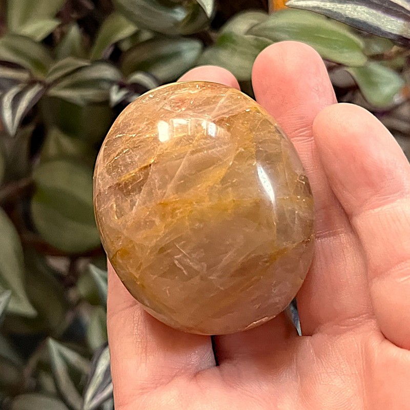 Golden Healer / Yellow Quartz Pebble - 5cm