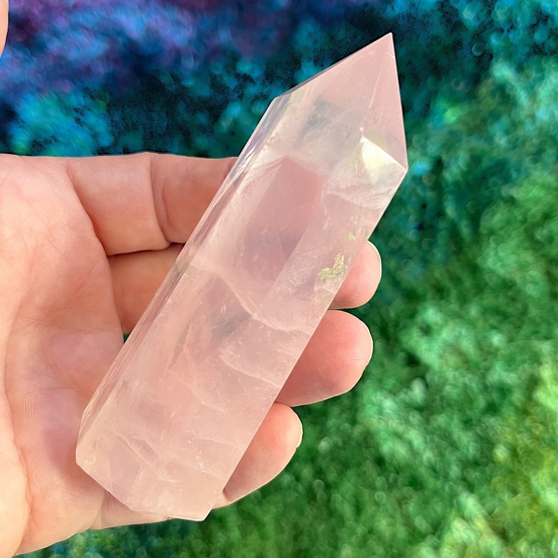 Rose Quartz Point -J - 9.2cm