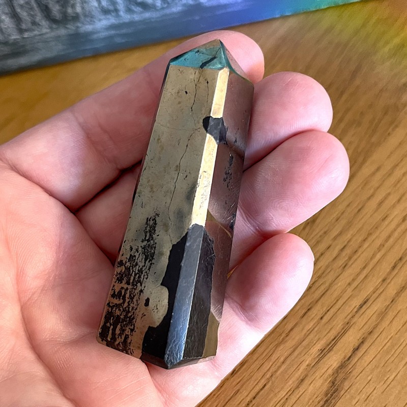 Pyrite Magnetite Obelisk  'C' - 10.2cm