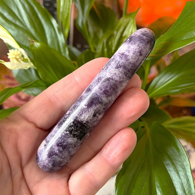 Lepidolite Wand 'A' - 9.8cm