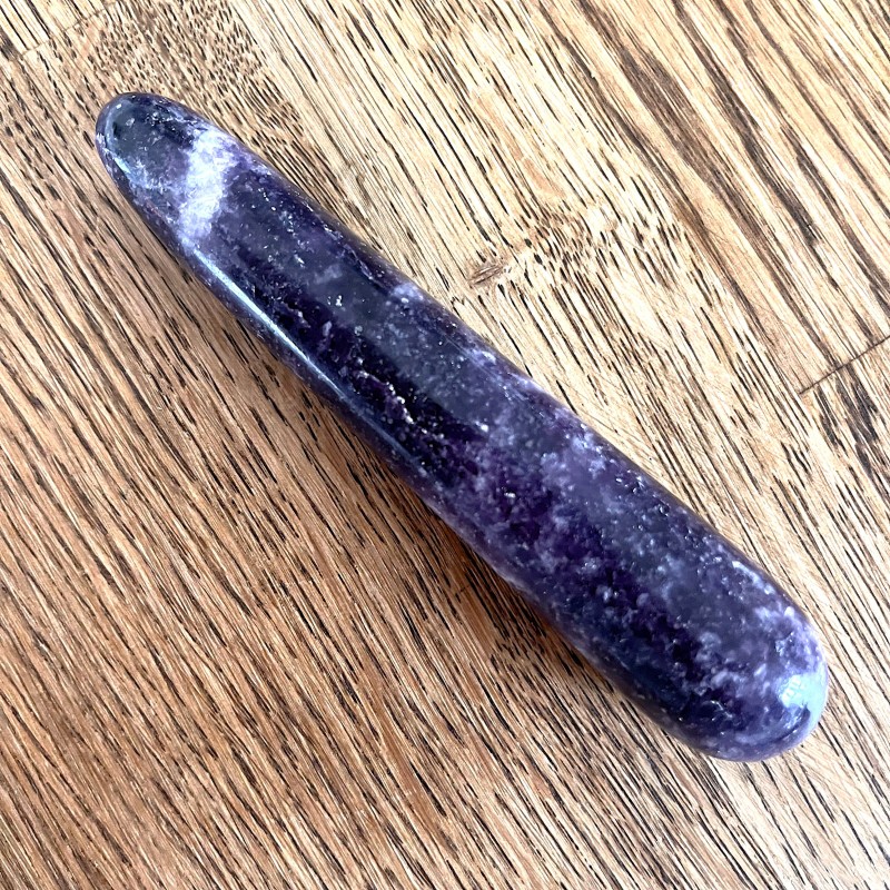 Lepidolite Wand 'C' - 12.2cm