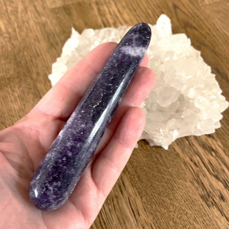 Lepidolite Wand 'C' - 12.2cm