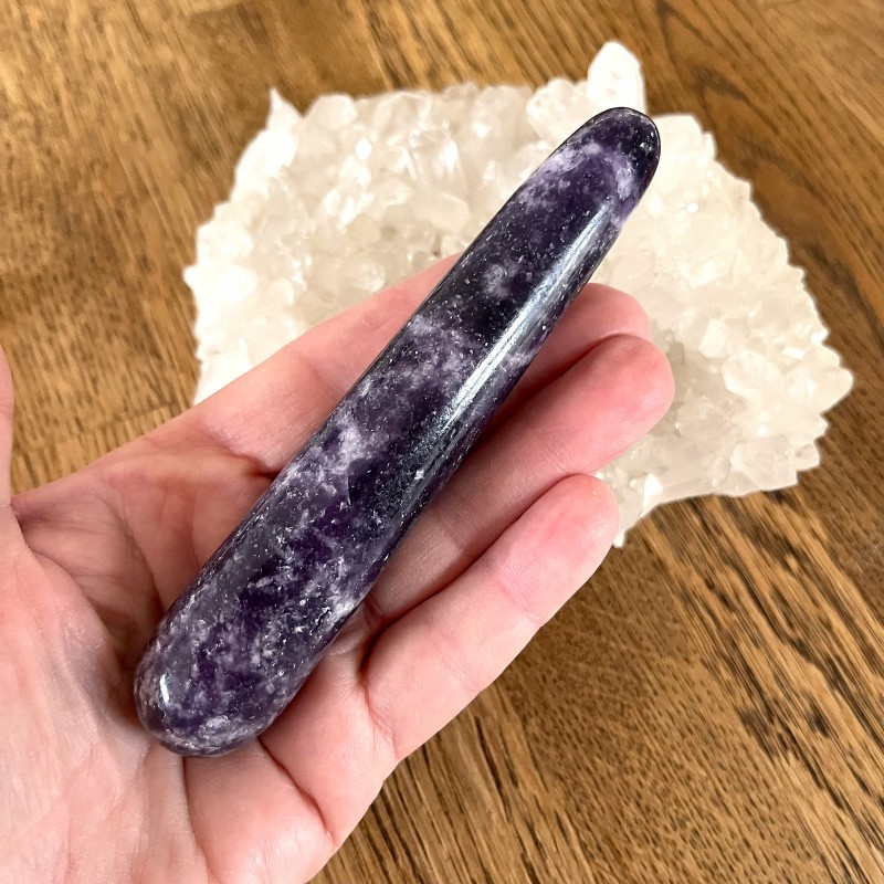 Lepidolite Wand 'C' - 12.2cm