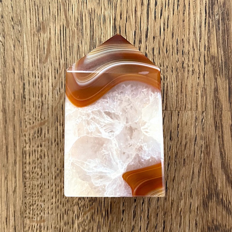 Carnelian Agate  Point 'D' - 6cm