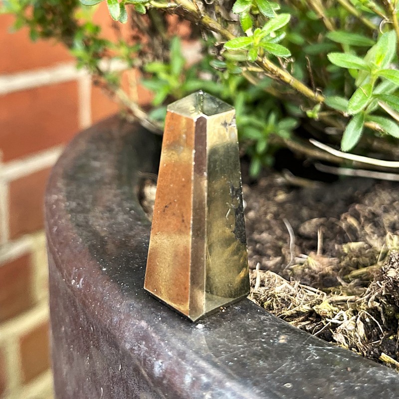 Pyrite Magnetite Obelisk - G - 4.2cm