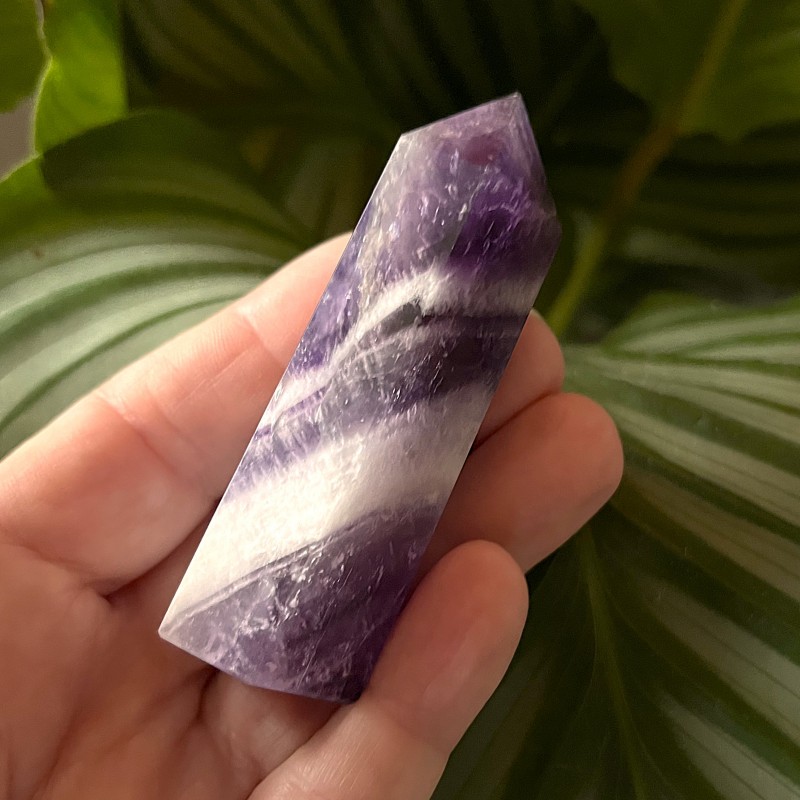 Chevron Amethyst Point  'E' - 7.3cm