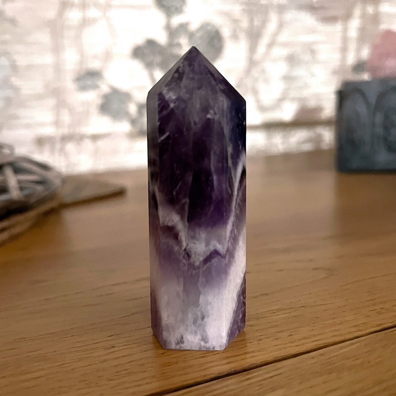 Chevron Amethyst Point  'E' - 7.3cm