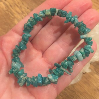 Amazonite Chipstone Bracelet