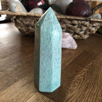 Amazonite Tower 'A' - 11.5cm
