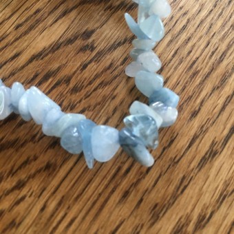 Aquamarine Chipstone Bracelet