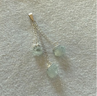 Aquamarine Dangle Pendant