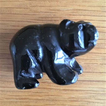 Bear - Black Obsidian