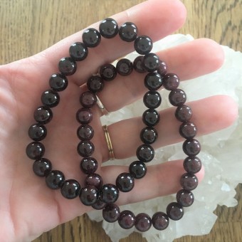 Blood Garnet Power Bracelet