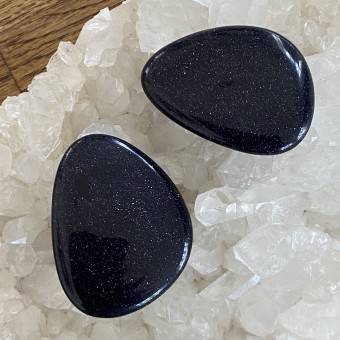 Blue Goldstone Thumbstones