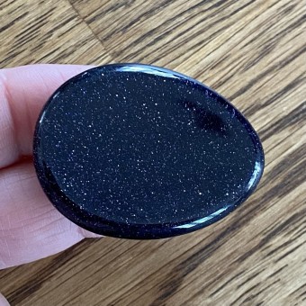 Blue Goldstone Worrystone