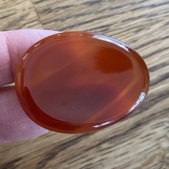 Carnelian Worry Stone