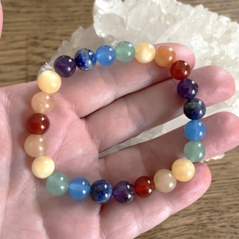 Chakra Power Bracelet - 8mm bead