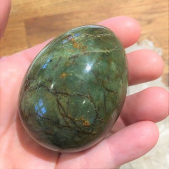 Chrysoprase Egg 'B' - 6.2cm