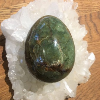 Chrysoprase Egg 'B' - 6.2cm