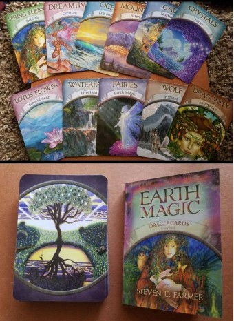 Earth Magic Oracle Cards - Steven D. Farmer