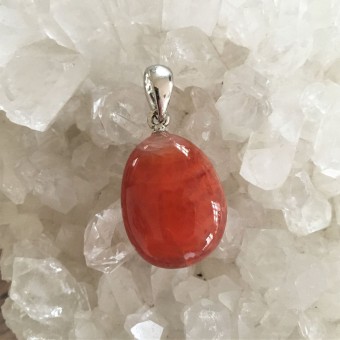 Fire Agate Pendant