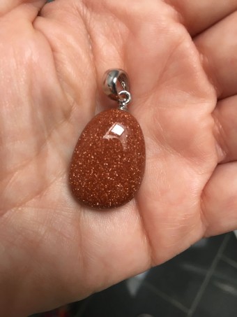 Goldstone Pendant