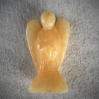 Honey Gold Calcite 50mm Angel