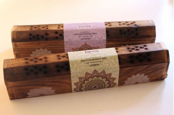 Jasmine Incense Sticks Wooden Box Set