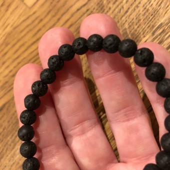 Lava 6mm Bead Bracelet