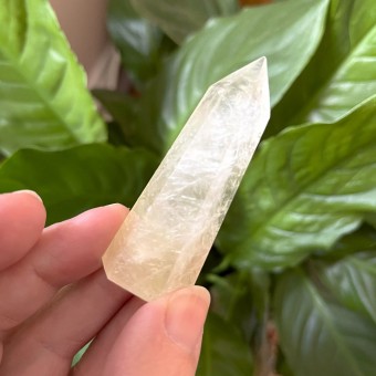 Lemon Quartz Point 'A' -  6.3cm