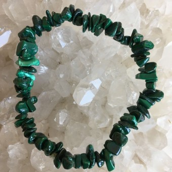 Malachite Chipstone Bracelet